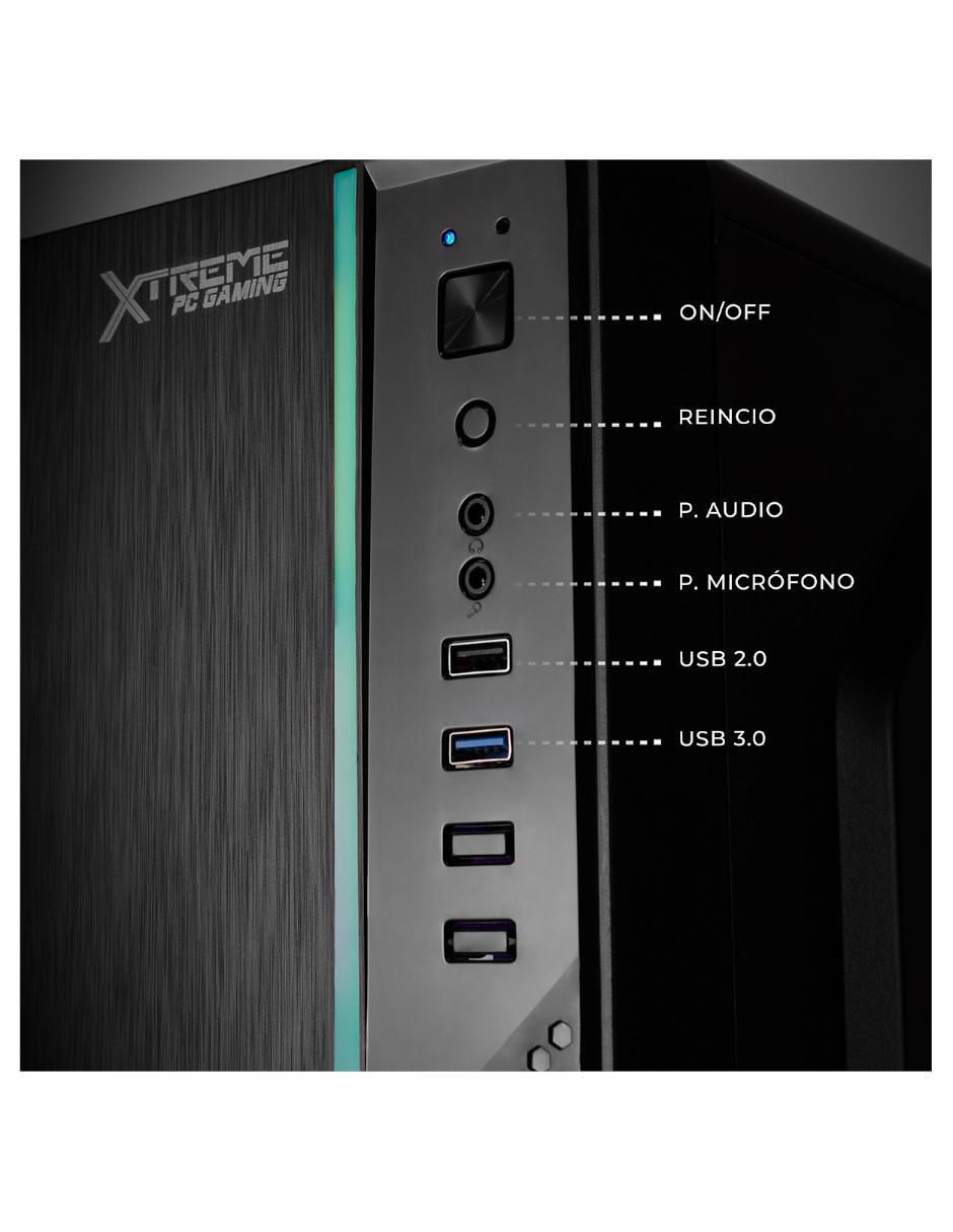 Computadora gamer XTPCI516GBHD730MUB 23.8 pulgadas Full HD Intel Core i5 Intel UHD 16 GB RAM 500 GB SSD