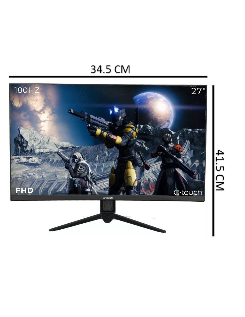 Monitor gamer standard full HD 27 pulgadas QG-2700 4