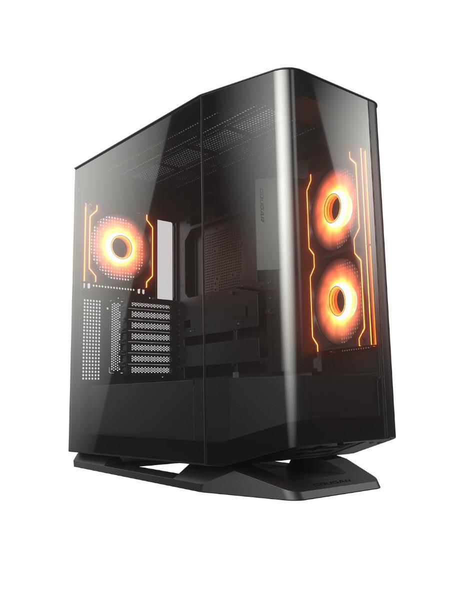 Gabinete de computadora FV270 RGB Black Gabinete de computadora FV270 RGB Black