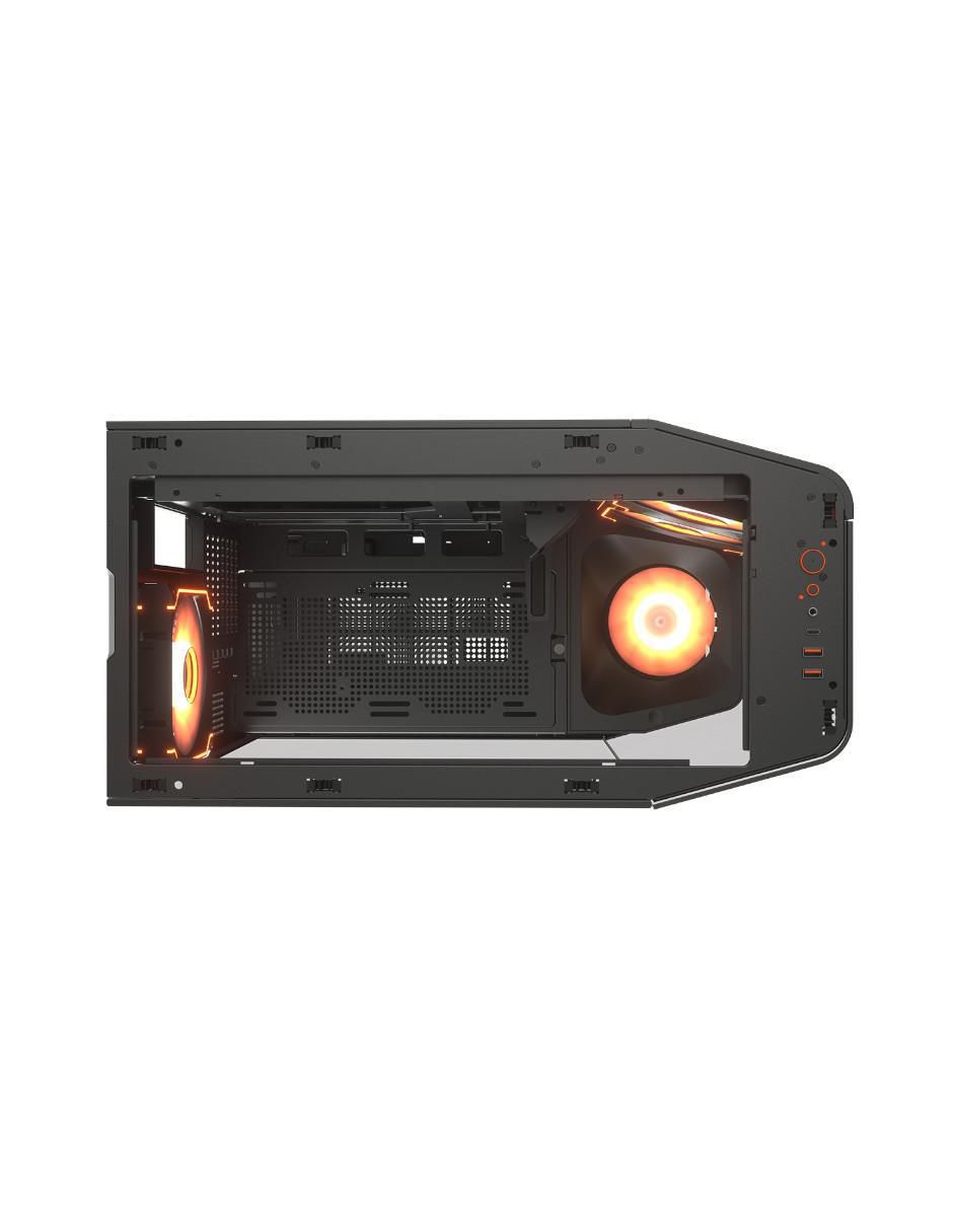 Gabinete de computadora FV270 RGB Black