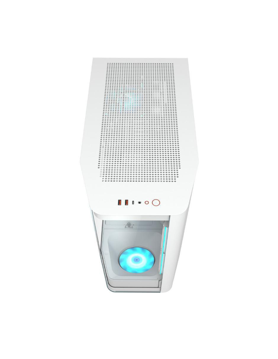 Gabinete de computadora Cougar FV270 RGB White