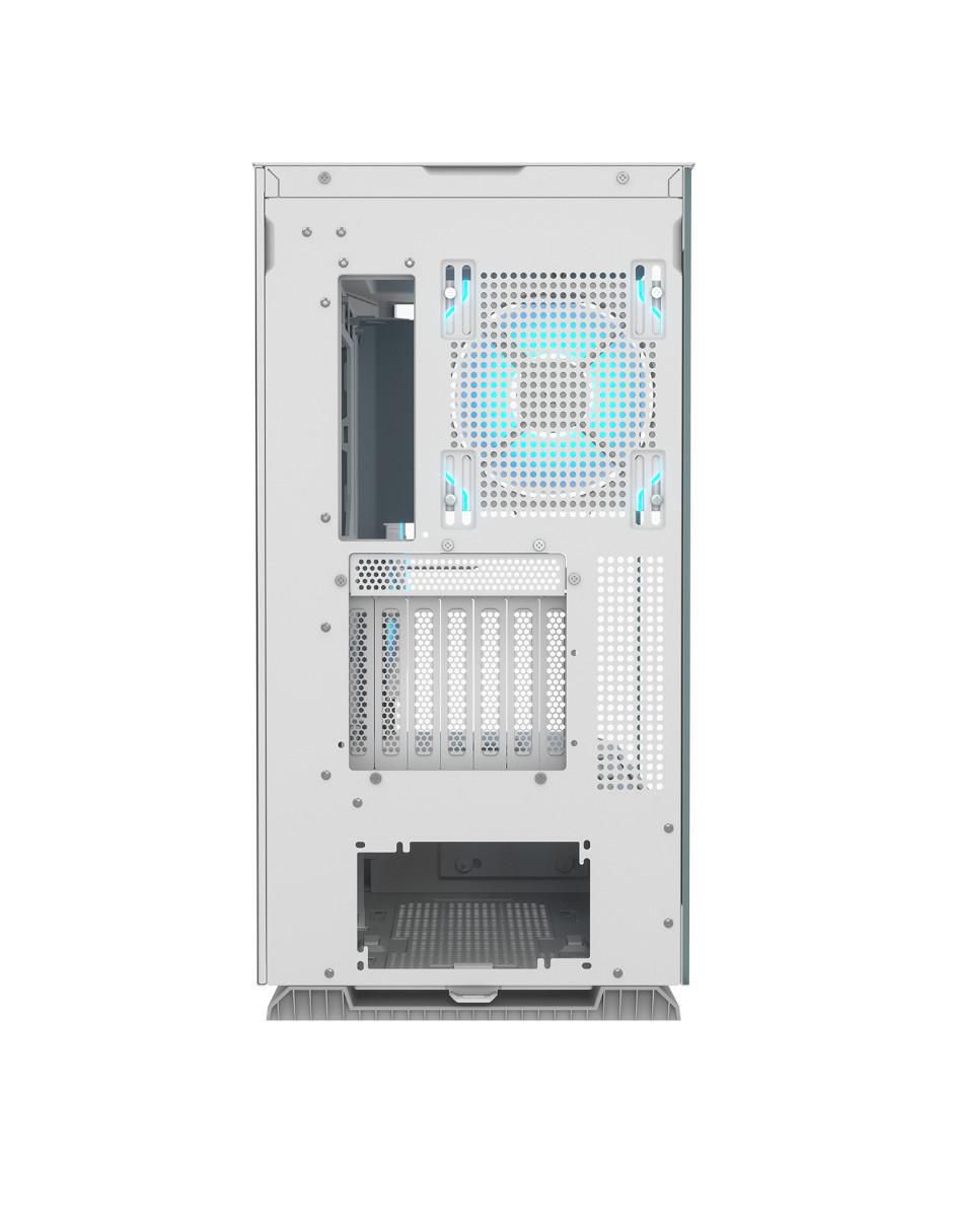 Gabinete de computadora FV270 RGB White Gabinete de computadora FV270 RGB White