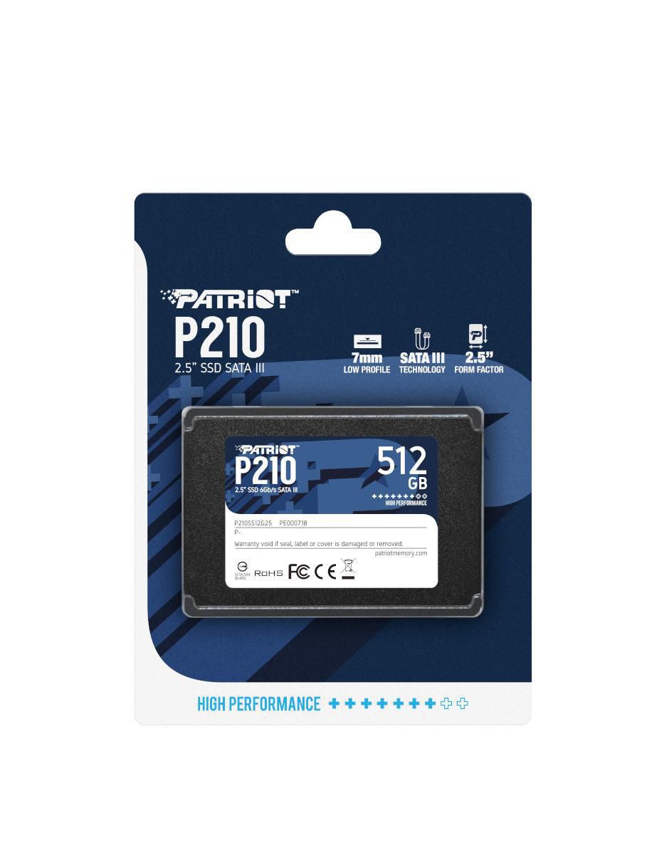 Unidad SSD Patriot de 512 GB