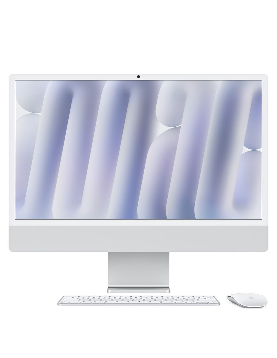 Computadora all in one iMac color Plata 24 pulgadas 24 pulgadas 4K/UHD M4 Integradas 16 GB 256 GB