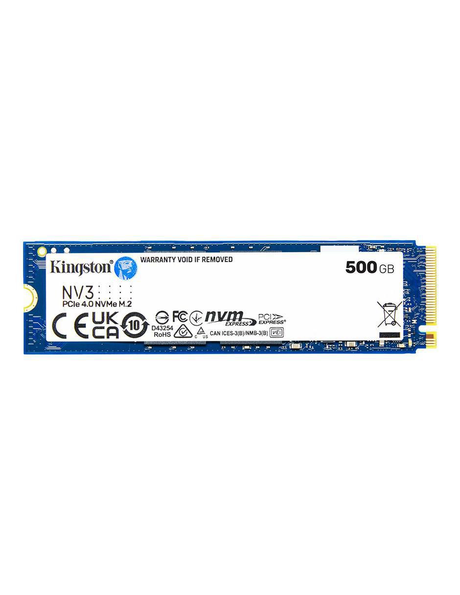 Unidad SSD Kingston de 500 GB