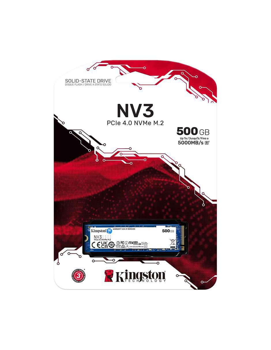 Unidad SSD de 500 GB