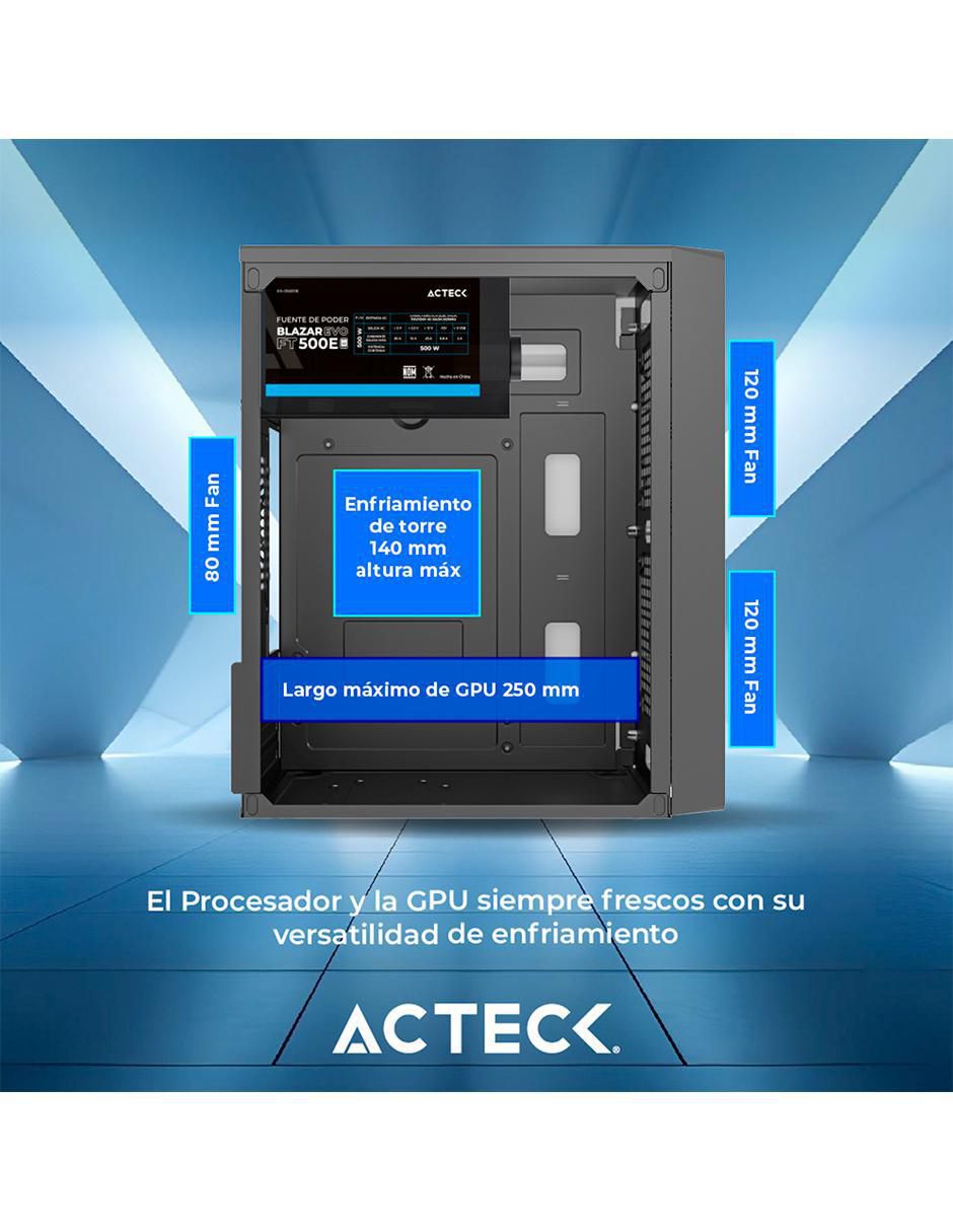 Gabinete de computadora Kioto GC220F 4