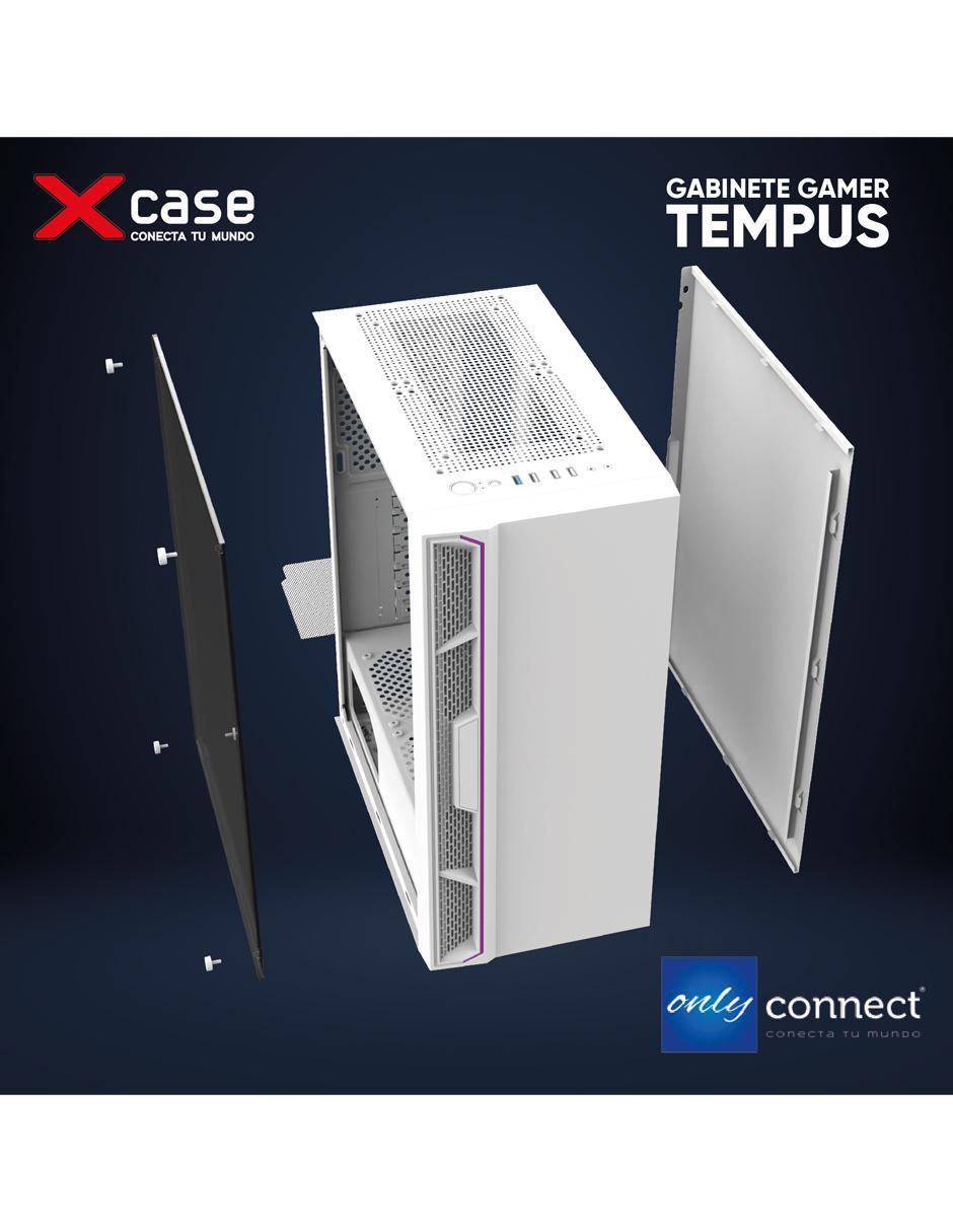Kit de gabinete gamer GGTEMP3TO-B