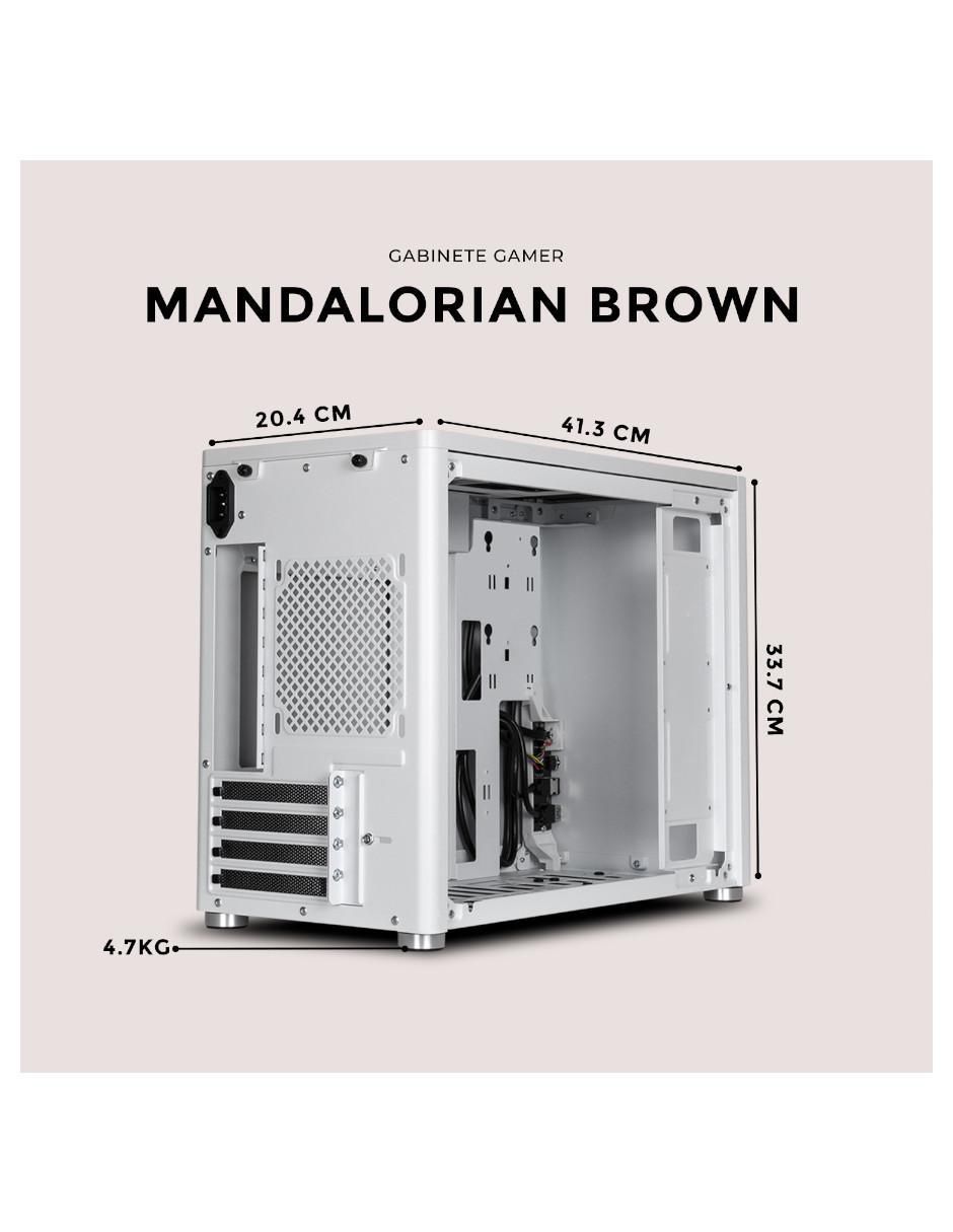 Gabinete Xtreme Pc Gaming Mandalorian Brown