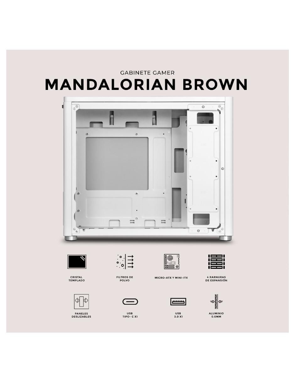 Gabinete Xtreme Pc Gaming Mandalorian Brown