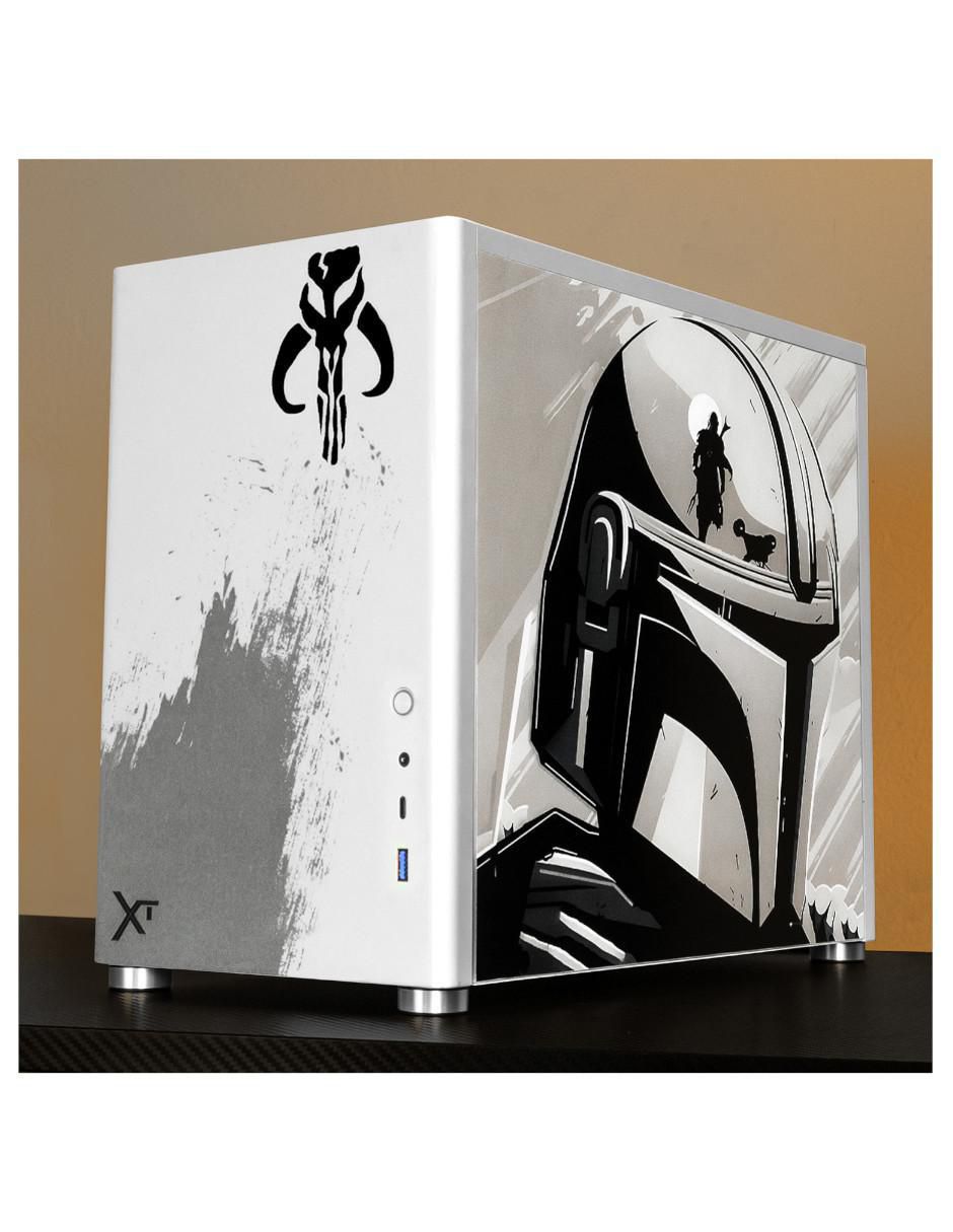 Gabinete Xtreme Pc Gaming Mandalorian Brown