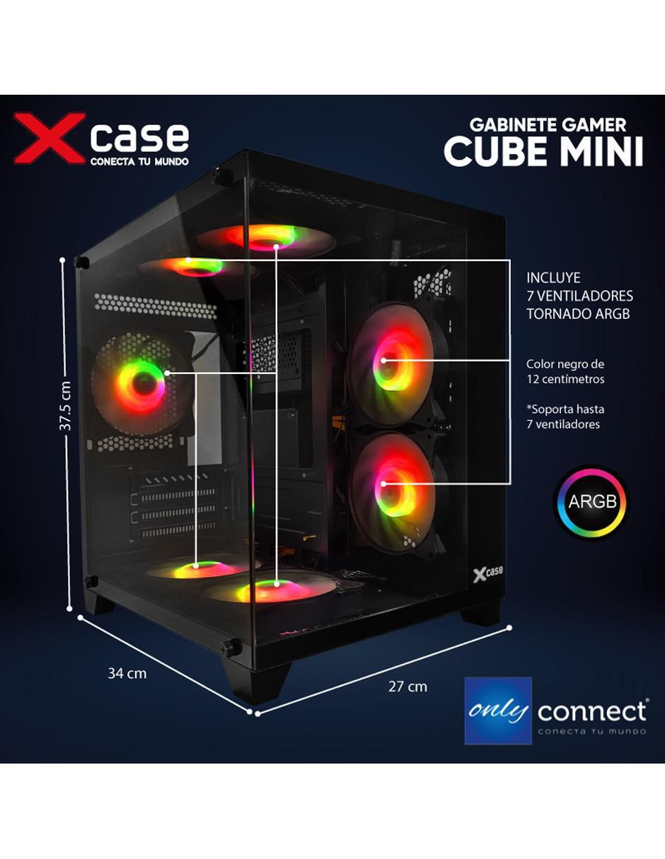 Kit de gabinete gamer Cube 7 ventiladores 11