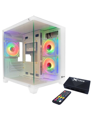 Kit de gabinete gamer 3 ventiladores Space Kit de gabinete gamer 3 ventiladores Space