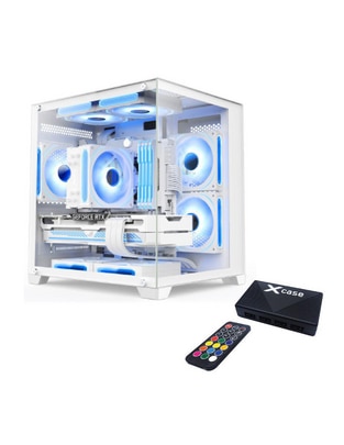 Kit de gabinete gamer 7 ventiladores Space Kit de gabinete gamer 7 ventiladores Space