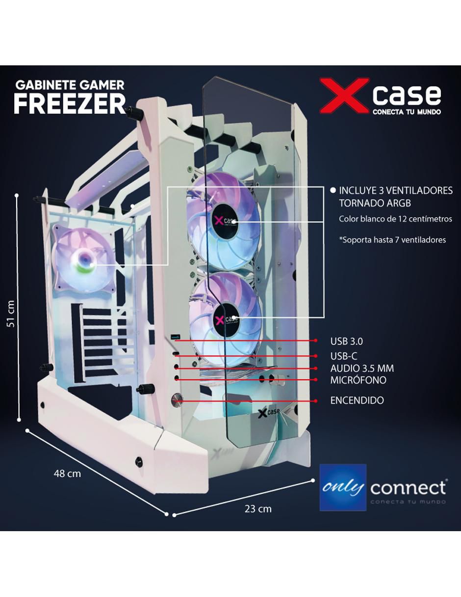 Kit de gabinete gamer Xcase Freezer 3 ventiladores