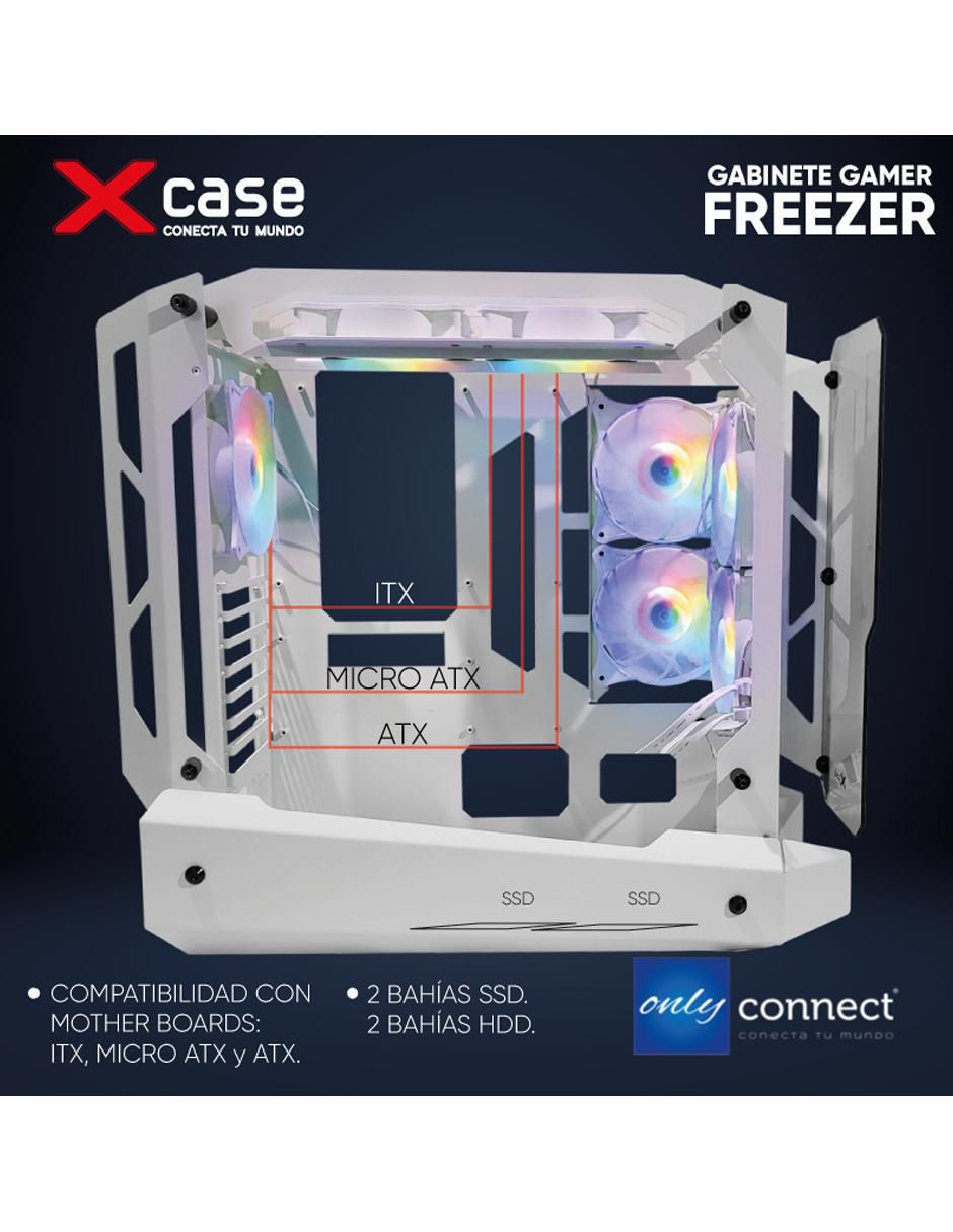 Kit de gabinete gamer Xcase Freezer 7 ventiladores