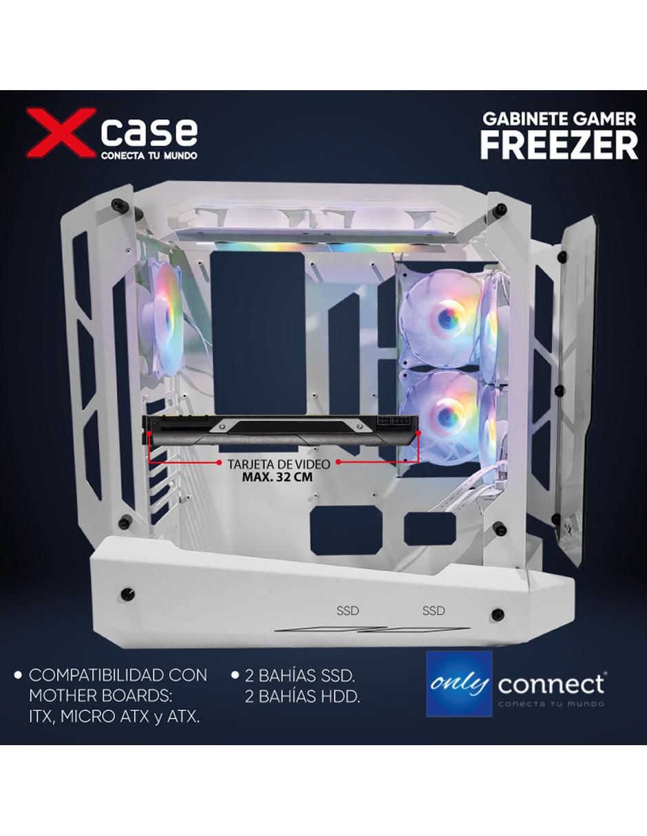 Kit de gabinete gamer Xcase Freezer 7 ventiladores