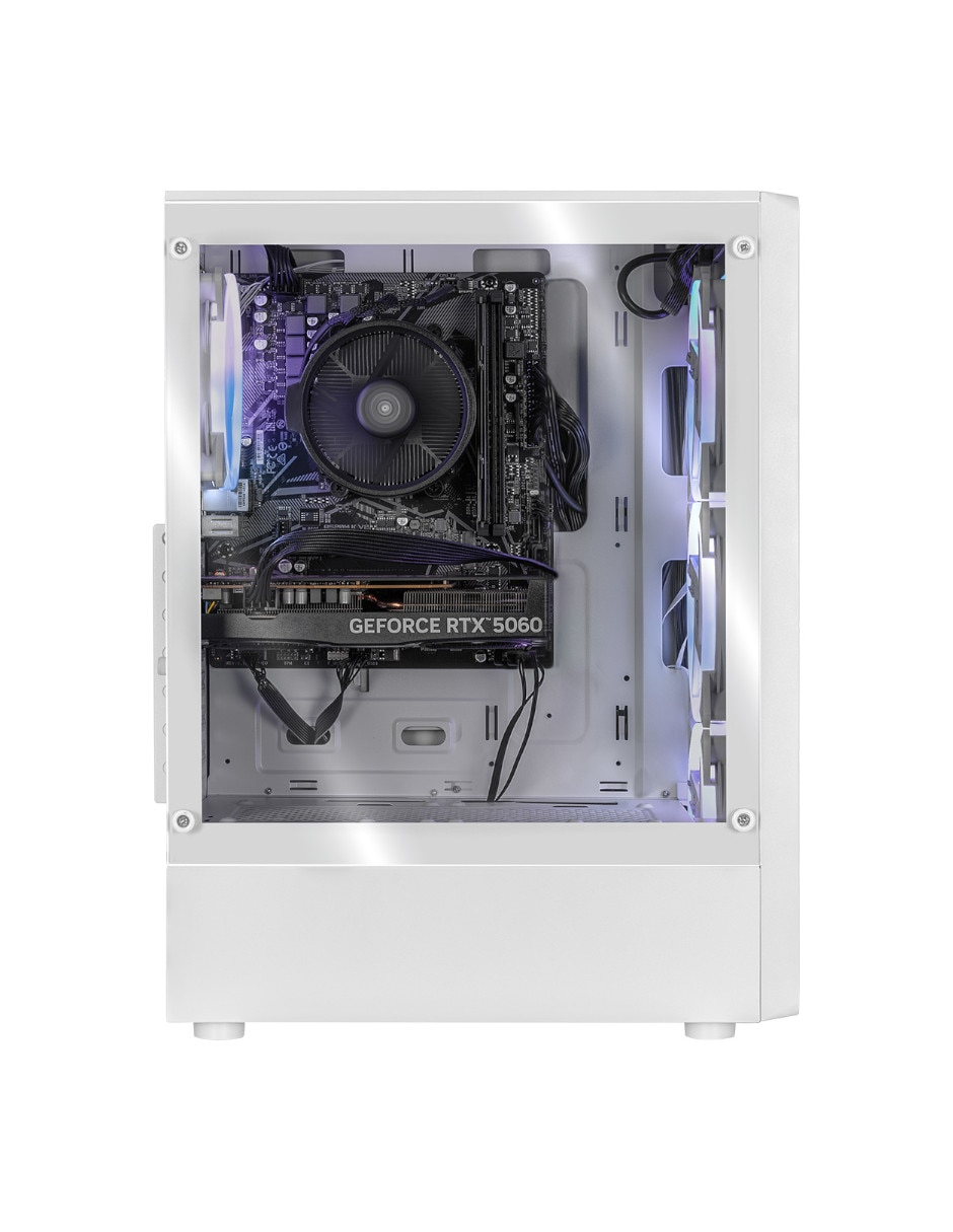 Computadora gamer Xtreme Pc Gaming XTPCR532GB4060MDW 23.8 pulgadas Full HD AMD Ryzen 5 NVIDIA GeForce RTX 5060 16 GB RAM 500 GB SSD