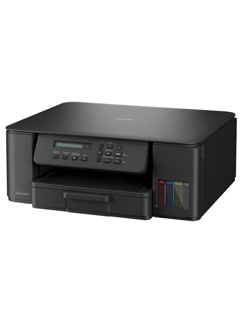 Impresora portátil Brother Dcp-T530Dw de tinta continua inalámbrica a color