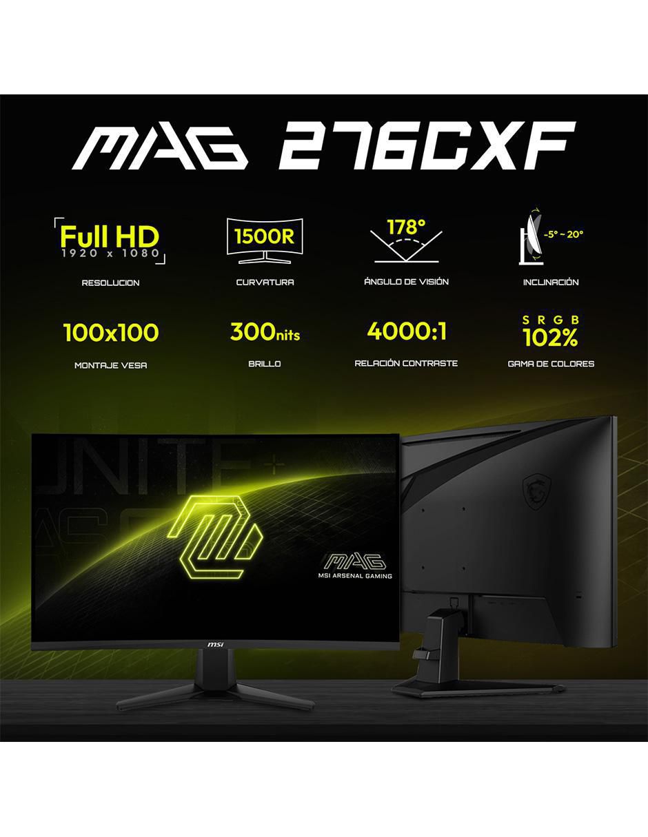 Monitor gamer mag 276cxf standard full HD 27 pulgadas MAG 276CXF 2
