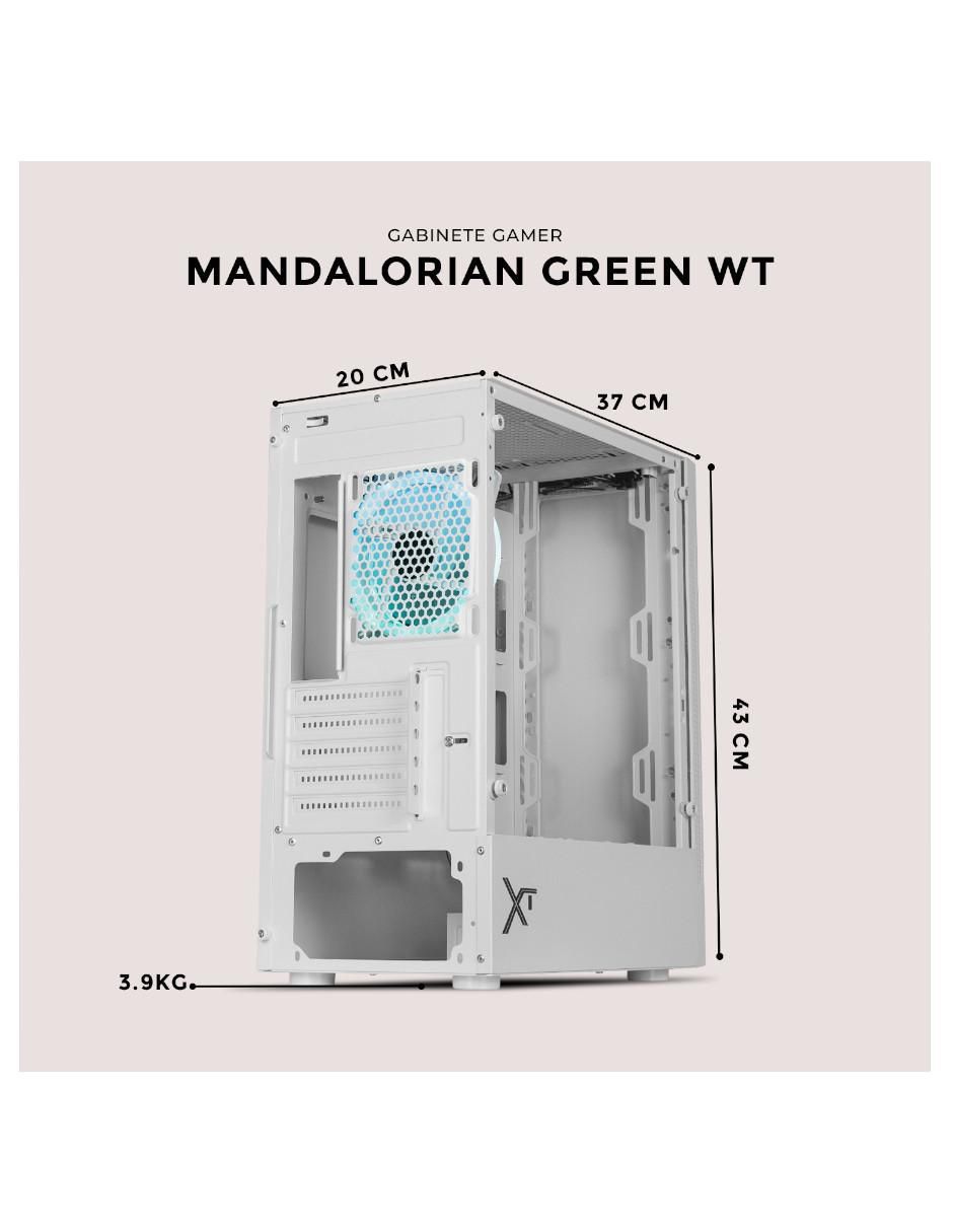 Gabinete Xtreme Pc Gaming Mandalorian Green