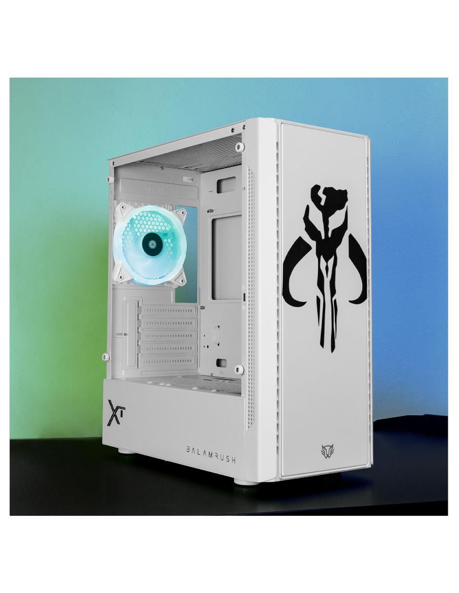 Gabinete Xtreme Pc Gaming Mandalorian Green