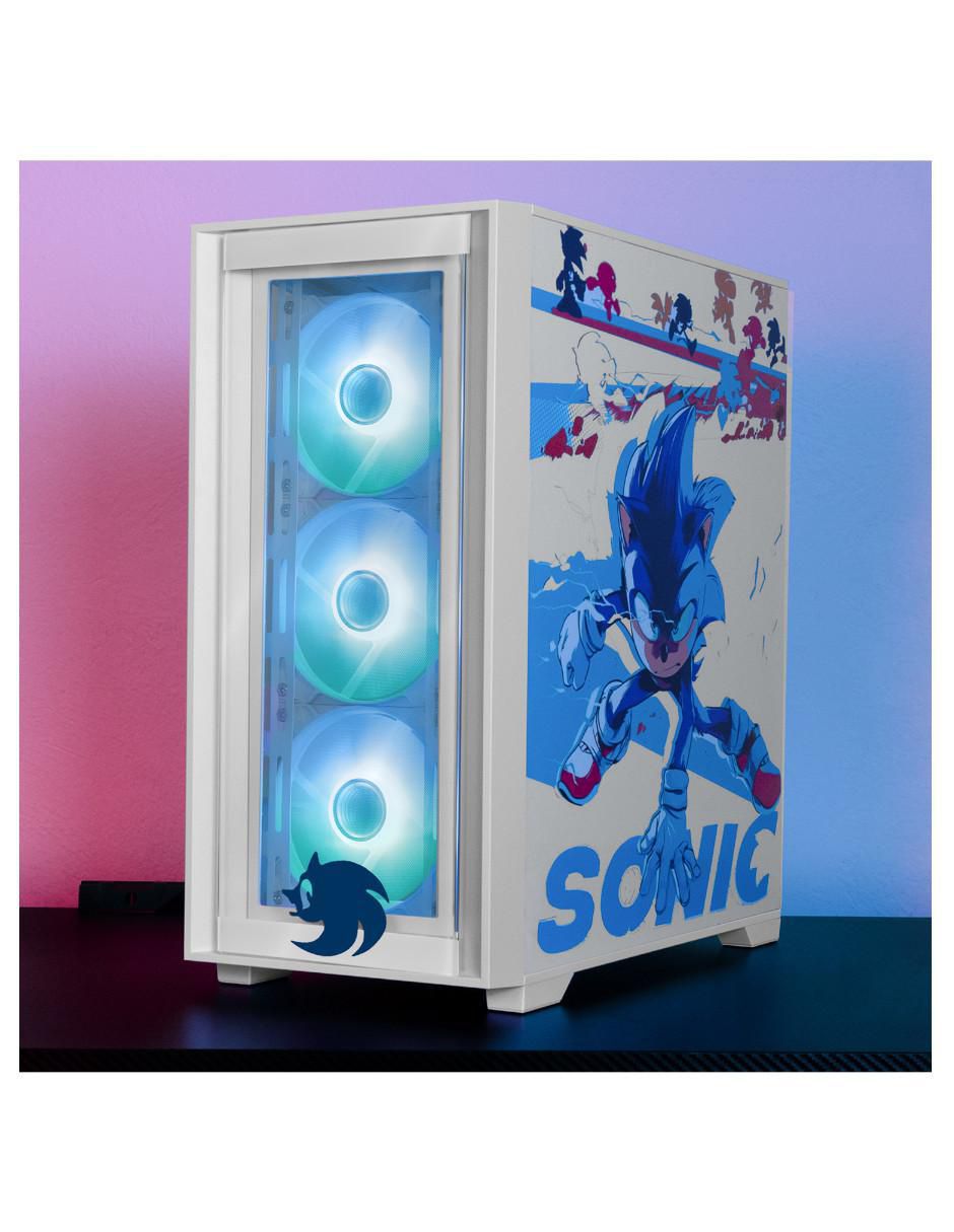 Gabinete Xtreme Pc Gaming Sonic Flash Edition