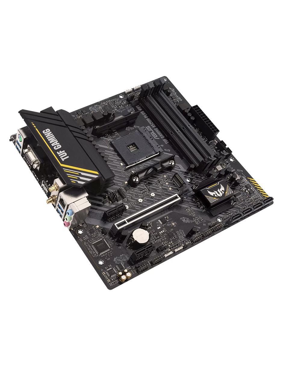 Tarjeta madre TUF Gaming A520M Plus compatible con procesador AMD