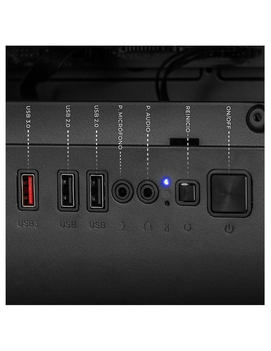 Computadora gamer XTPCR732GB5780MMDMB 27 pulgadas Full HD AMD Ryzen 7 AMD Radeon 780M 16 GB RAM 500 GB SSD