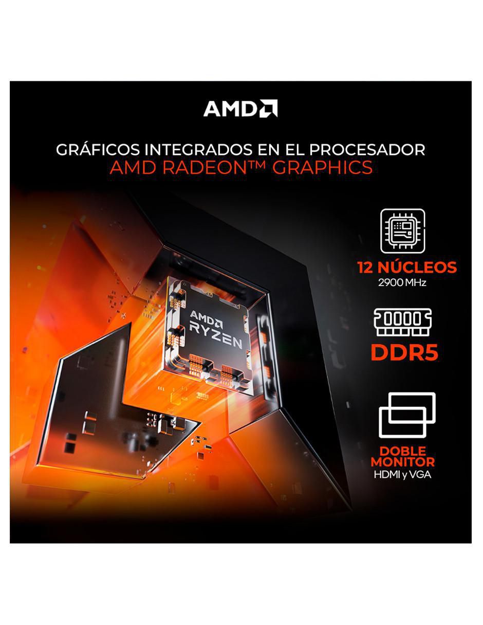 Computadora gamer XTPCR732GB5780MMDMB 27 pulgadas Full HD AMD Ryzen 7 AMD Radeon 780M 16 GB 500 GB 7