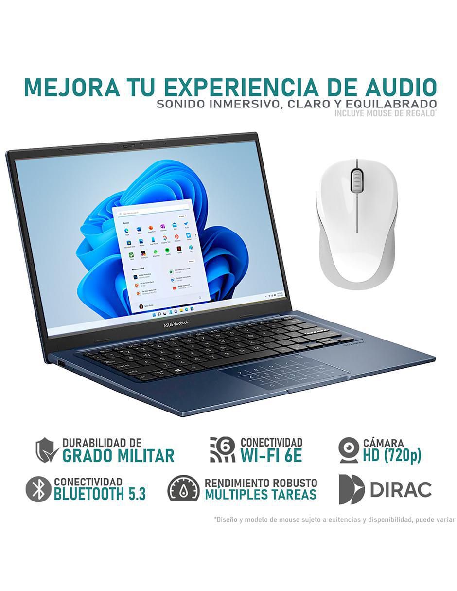 Laptop Vivobook 14 14 pulgadas Full HD Intel Core i3 Intel UHD 16 GB RAM 512 GB 3