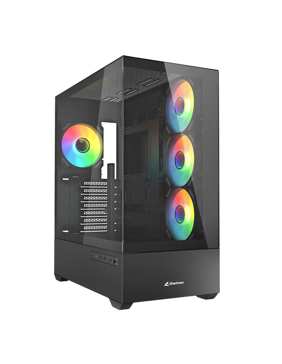 Gabinete de computadora Sharkoon AK6 RGB C-AK6B