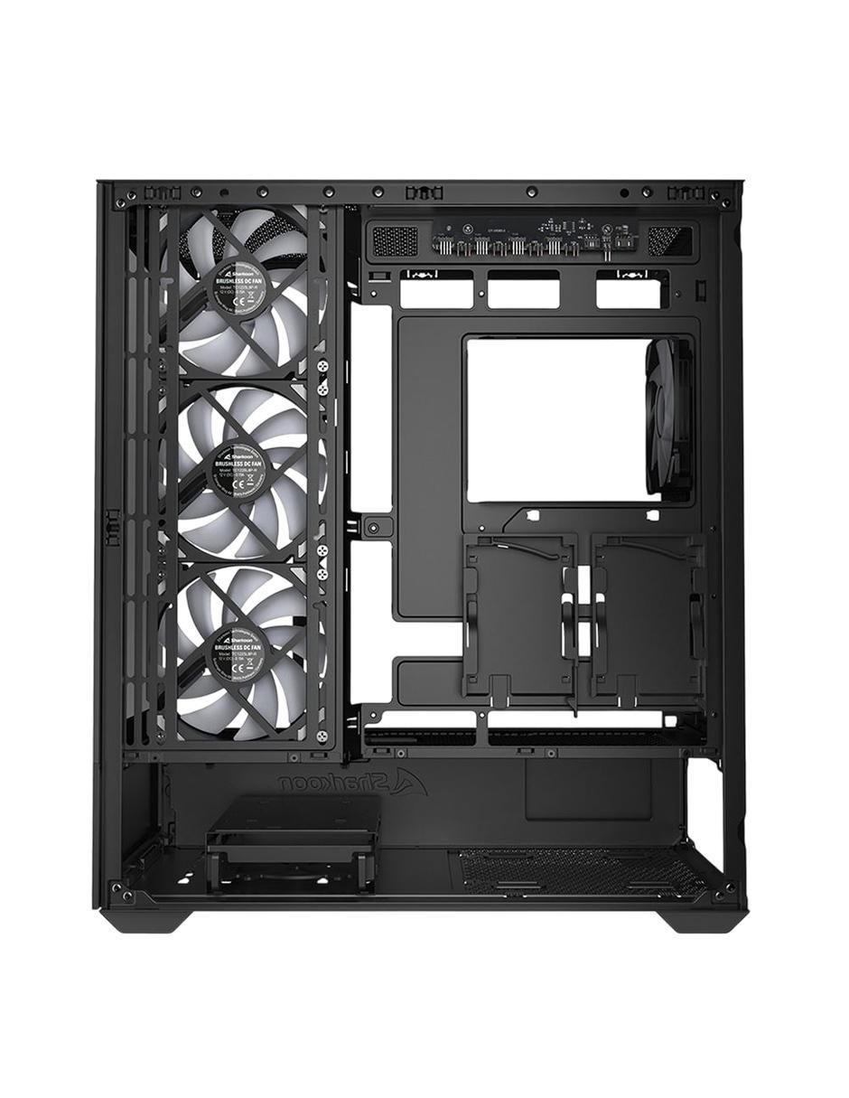 Gabinete de computadora AK6 RGB C-AK6B Gabinete de computadora AK6 RGB C-AK6B