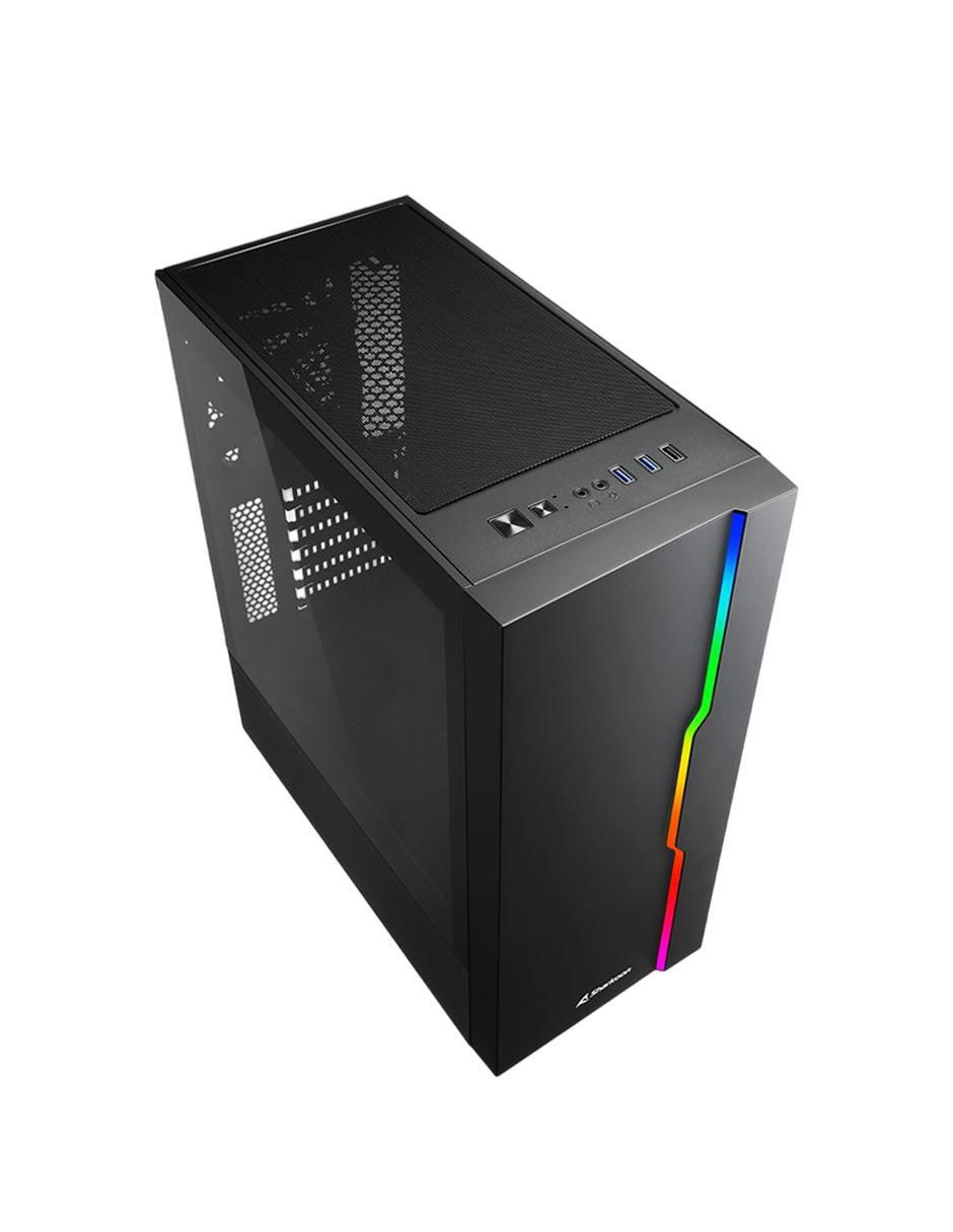 Gabinete Sharkoon Slider RGB C-Sliderb