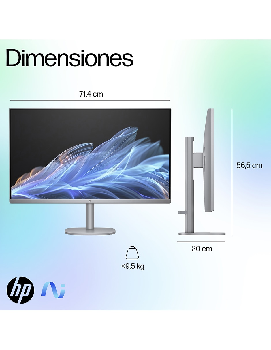 Computadora all in one HP OmniStudio X AIO 32-C0000LA 31.5 pulgadas 4K/UHD Intel core ultra 7 NVIDIA GeForce RTX 4050 16 GB RAM 1 TB SSD