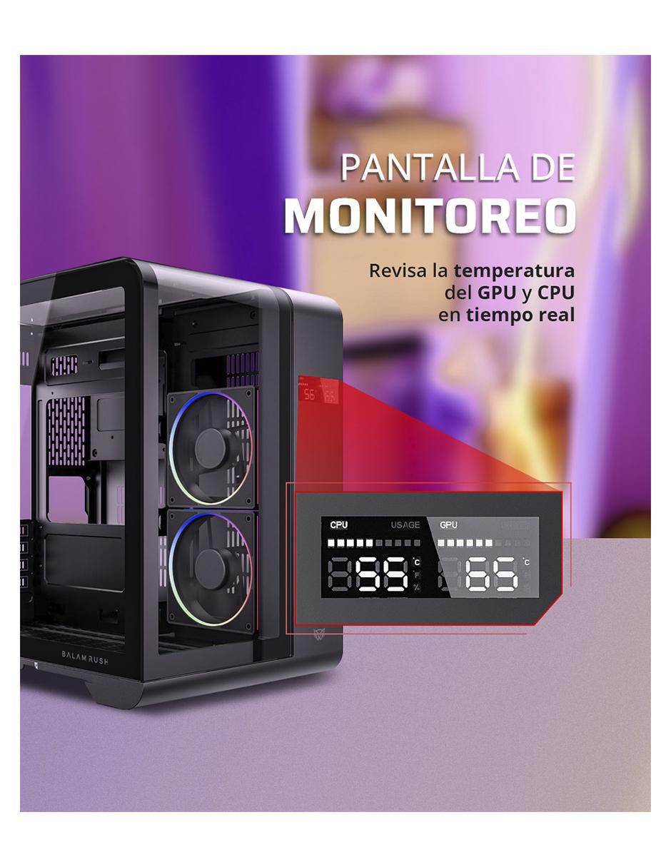 Gabinete Balam Rush Expert Curve 6400