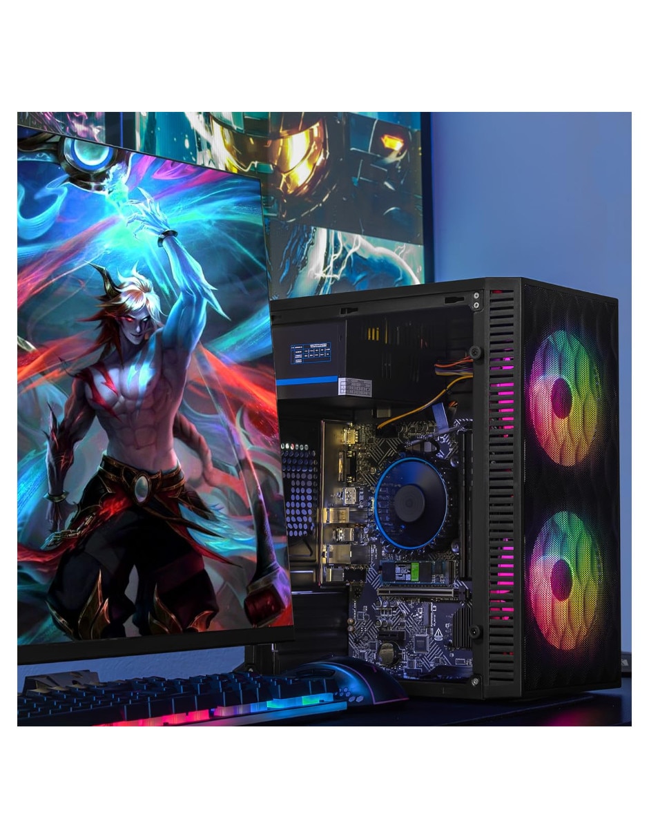 Computadora gamer XTACI516GBHD730MFB 23.8 pulgadas Full HD Intel Core i5 Intel UHD Graphics 730 16 GB RAM 1 TB SSD 9
