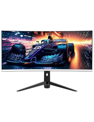 Monitor gamer Balam Rush Extreme Earth Plus MGM34C standard WQHD 34 pulgadas BR-939416
