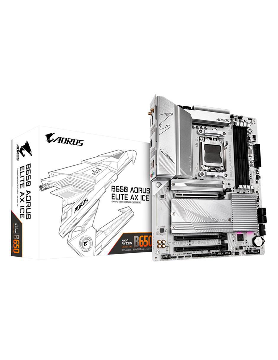 Tarjeta madre Gigabyte B650 Aorus Elite compatible con procesador AMD