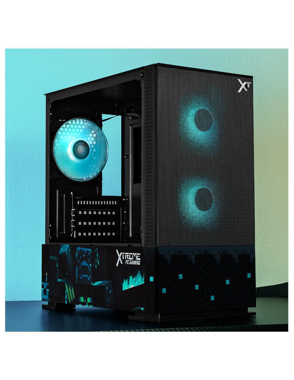 Gabinete Xtreme Pc Gaming Minecraft Warden