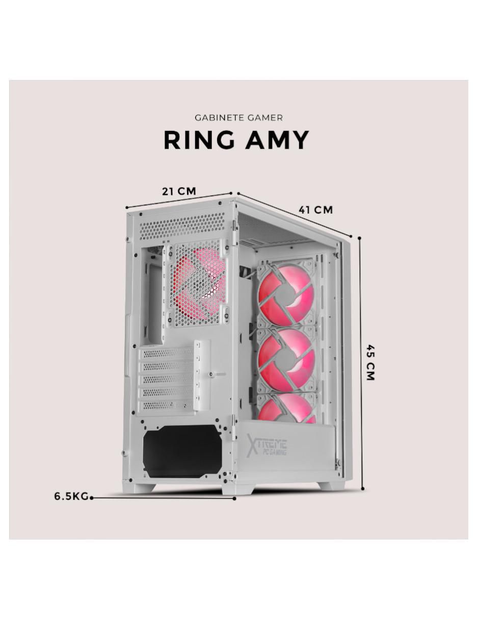 Gabinete Xtreme Pc Gaming Ring Amy Edition