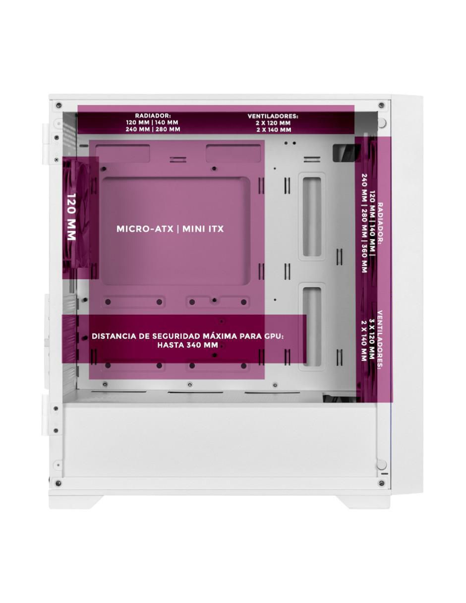 Gabinete Xtreme Pc Gaming Ring Amy Edition