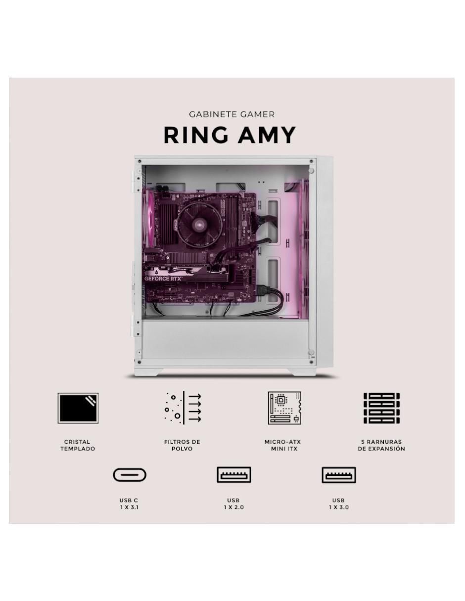 Gabinete Xtreme Pc Gaming Ring Amy Edition