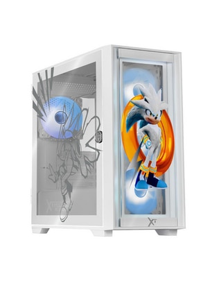 Gabinete Xtreme Pc Gaming Ring Silver Edition