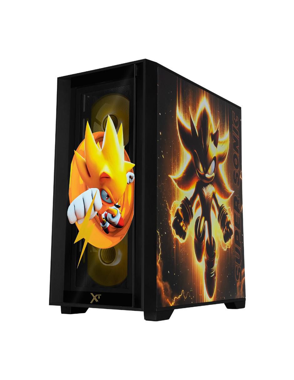 Gabinete Xtreme Pc Gaming Ring Super Sonic
