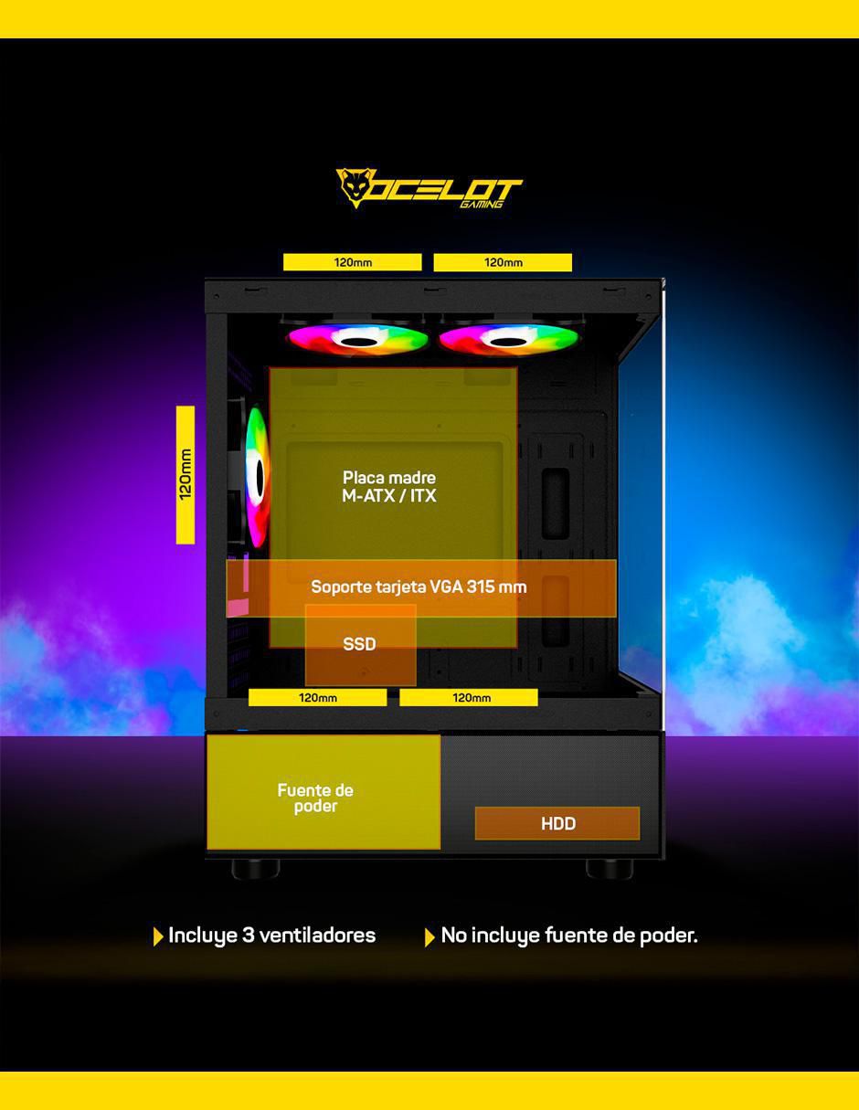 Gabinete Glass EN6 9