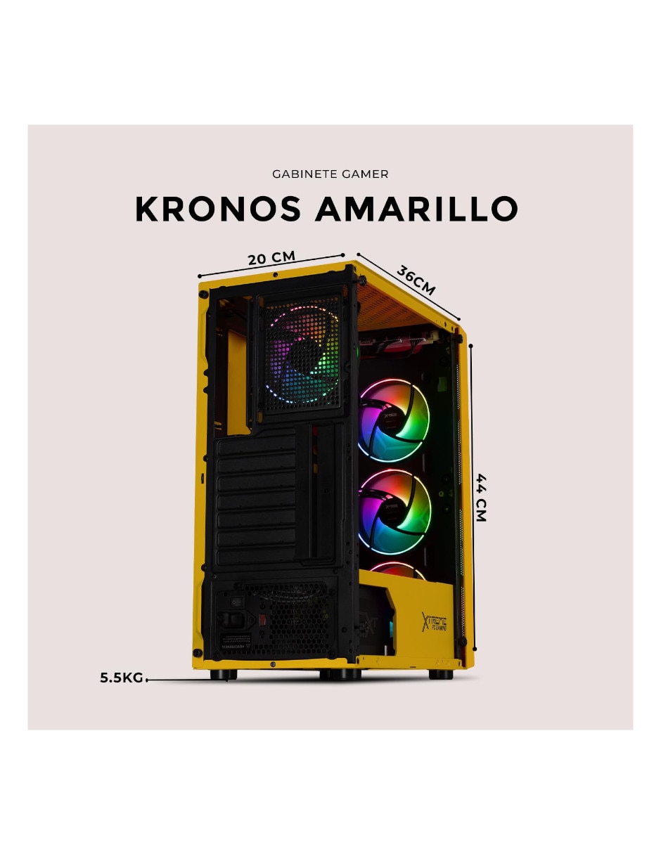 Gabinete Xtreme PC Gaming Kronos