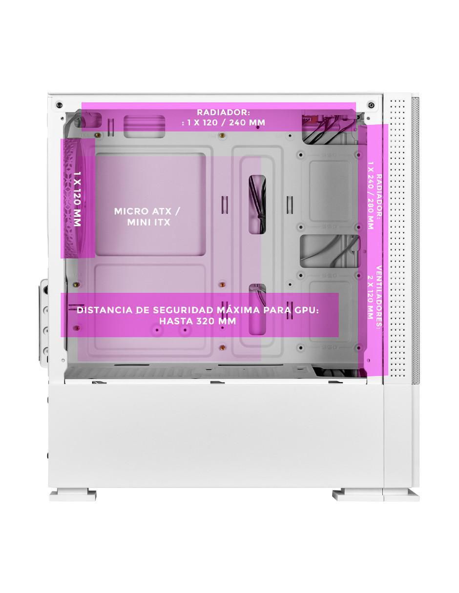 Gabinete Xtreme Pc Gaming Amy Comic Edition