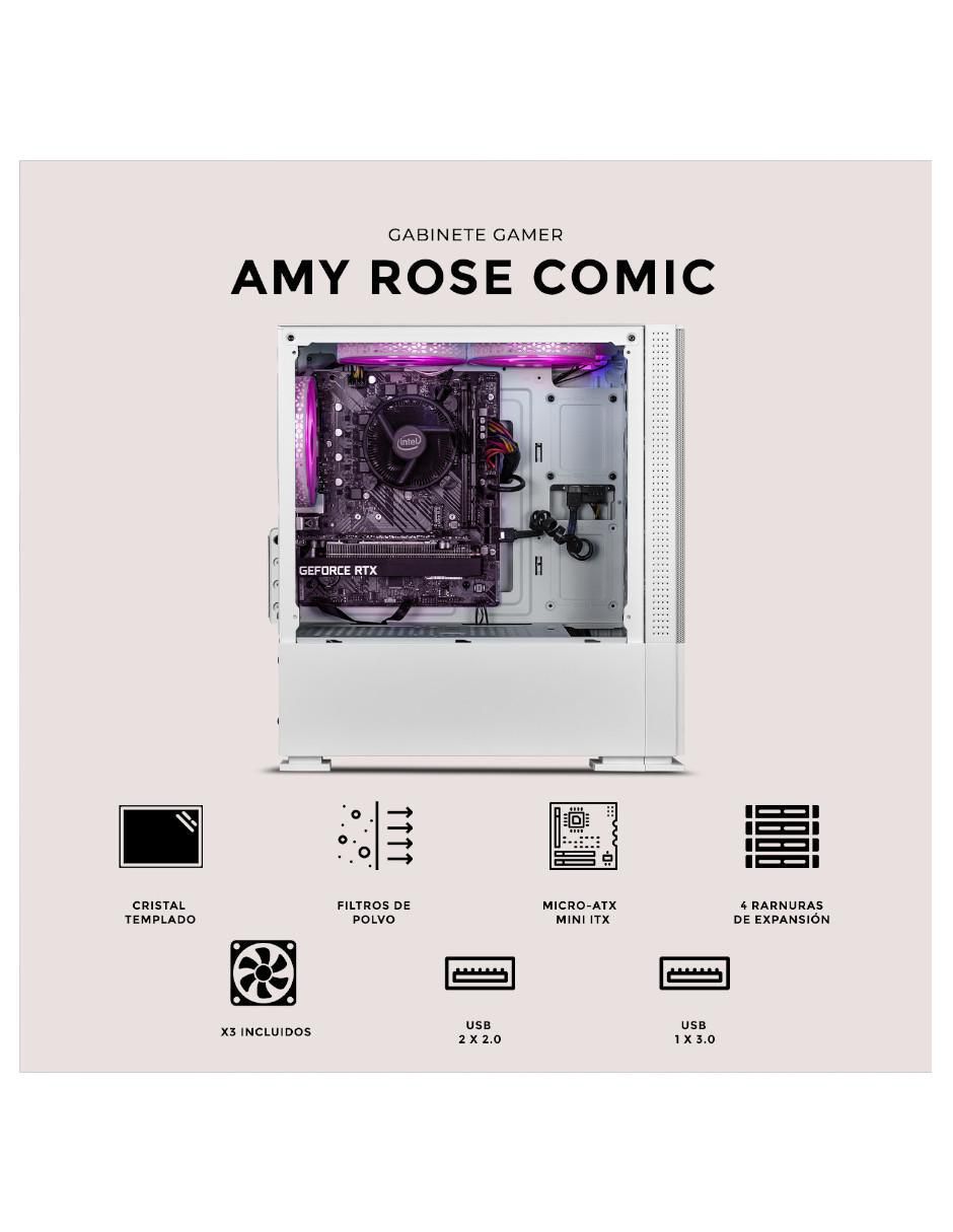 Gabinete Xtreme Pc Gaming Amy Comic Edition