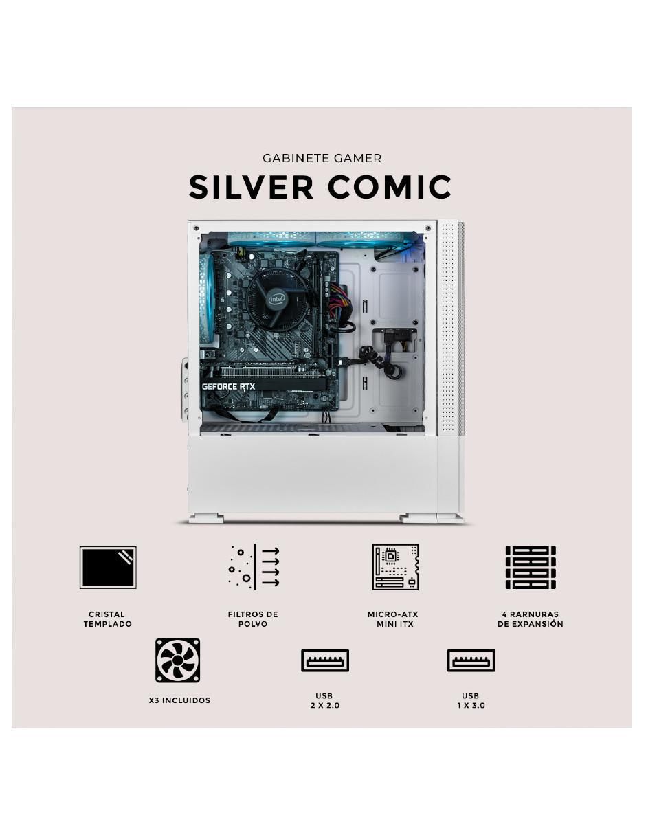 Gabinete Silver Comic Edition 7